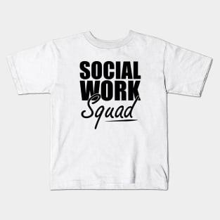 Social Work Squad Kids T-Shirt